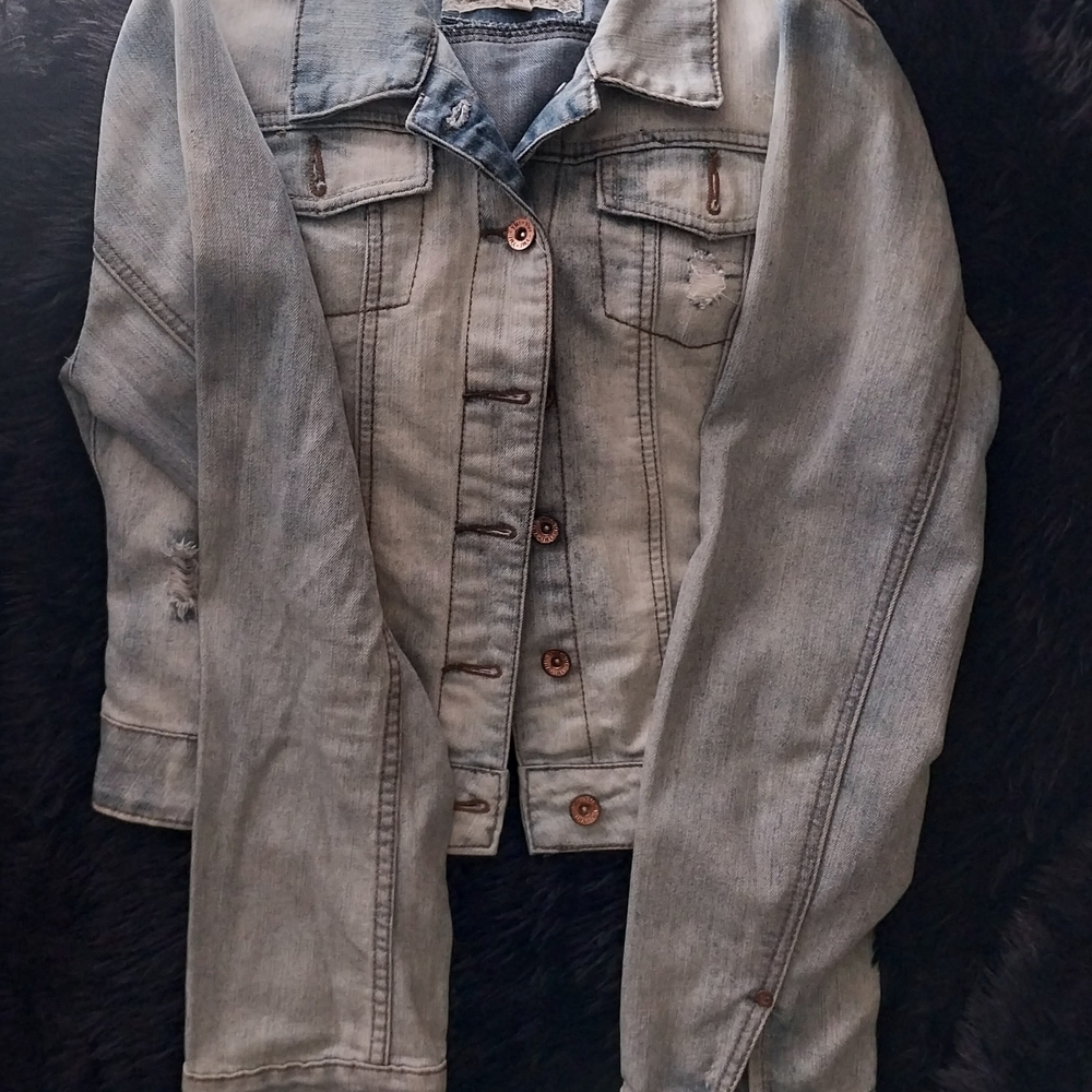 Light Wash Blue Denim Jacket - Classic Jean Jacket